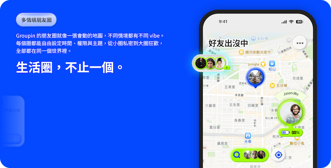 Groupin 功能特色 1